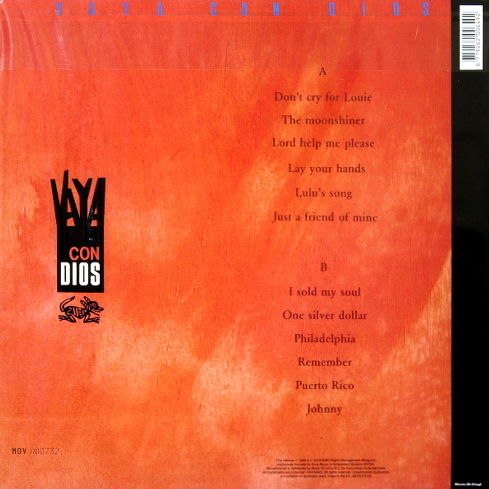 Vaya Con Dios / Vaya Con Dios ?(Clear Vinyl)(LP)