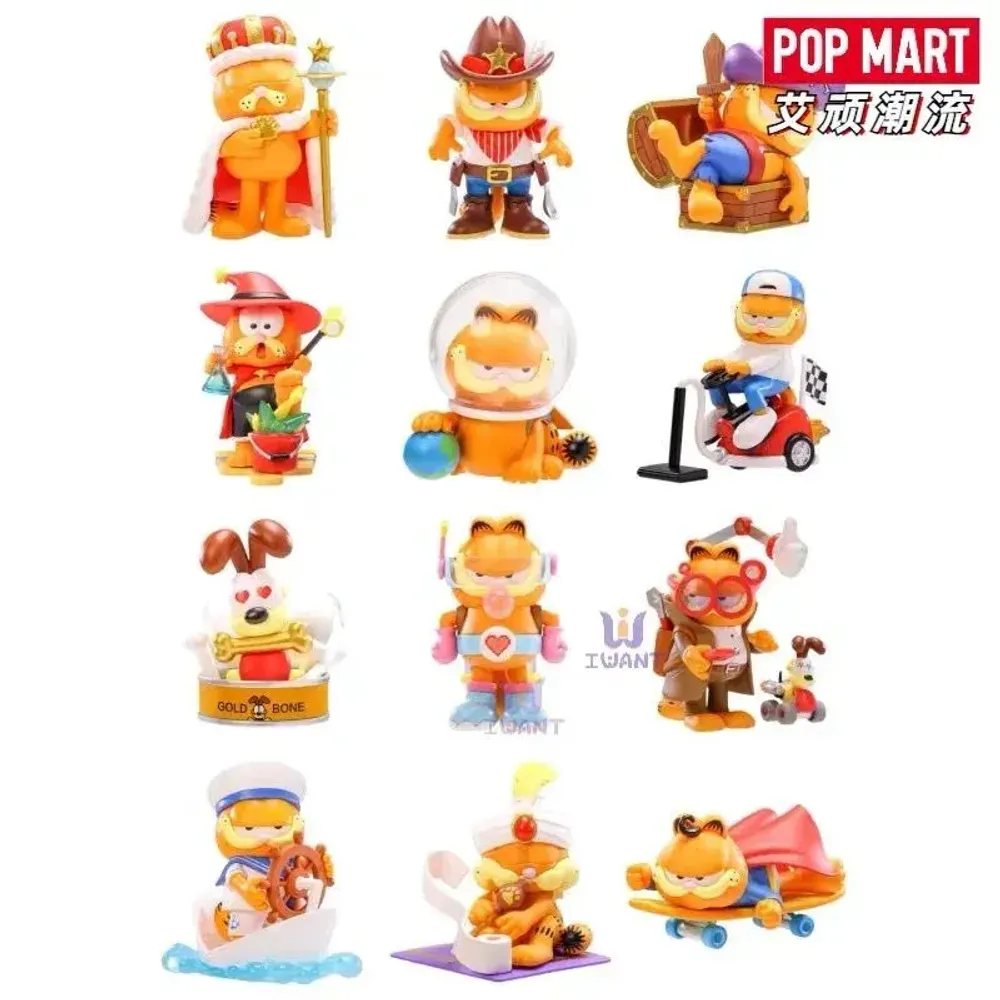 Рандомная фигурка Blind Box POPMART Garfield Daydream