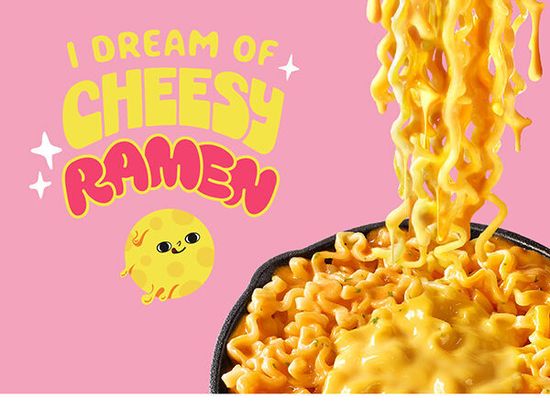 Лапша быстрого приготовления Otoki Чиз Рамен острый перец чили и сыр чеддер , 111 г (Южная Корея)