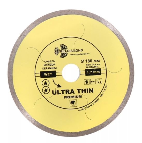 Диск алмазный для Плиткорезов 180 Ultra Thin Premium