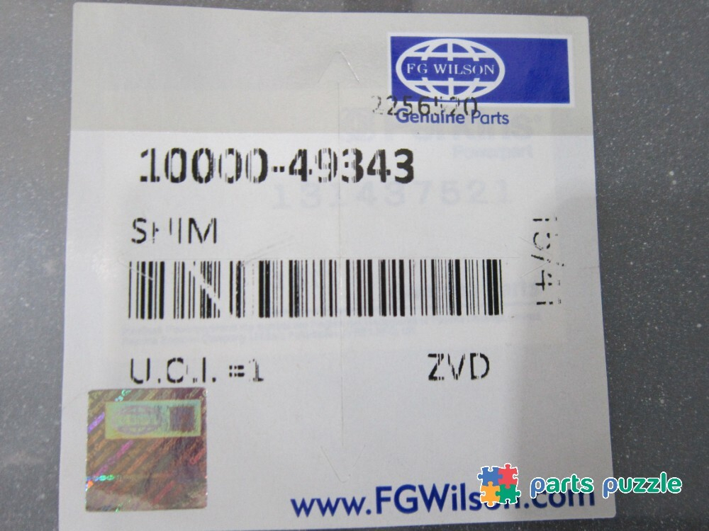 Прокладка под ТНВД регулировочная / SHIM АРТ: 10000-49343