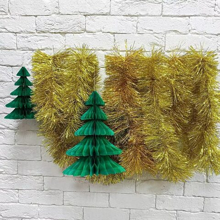 Мишура Золотая