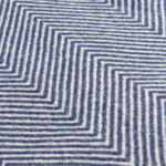 Плед из шерсти мериноса темно-синего цвета из коллекции essential, 130х180 см