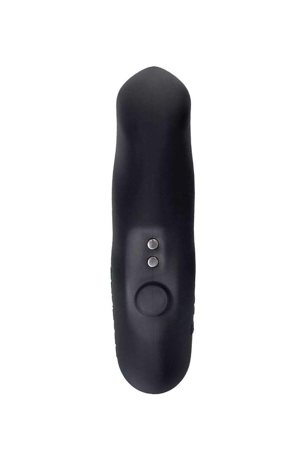Черный вибростимулятор простаты Edge 2 - 12,4 см.