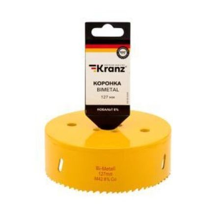 Коронка Bimetal 127мм KRANZ