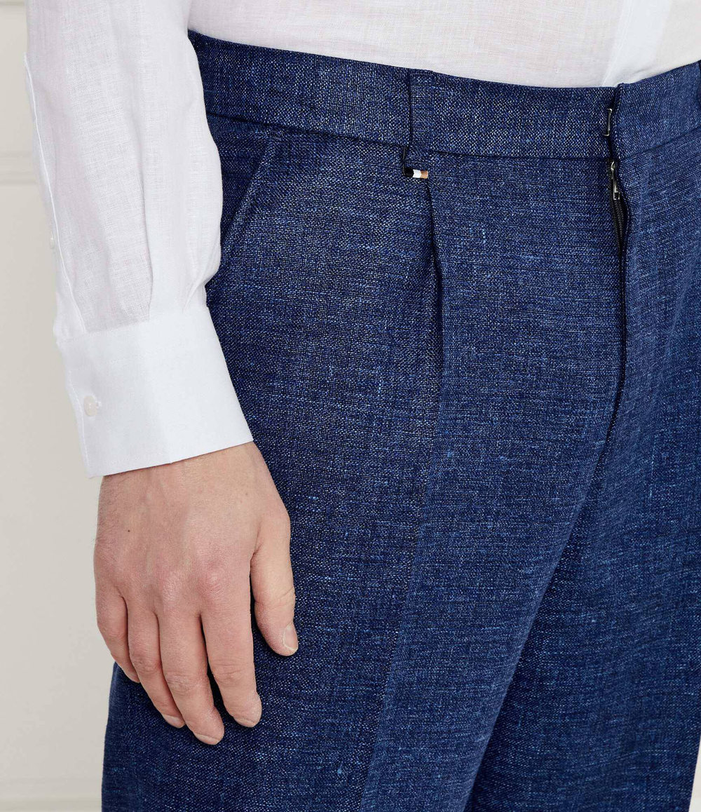 Брюки C-Perin-PL-251 BOSS BLACK - темно-синий(50540725)