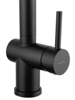 Смеситель для кухни с гибким изливом WONZON & WOGHAND, Черный матовый (WW-88438003-MB)