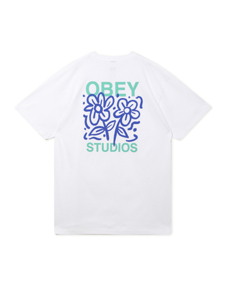 Мужская Футболка Obey Grown With Love