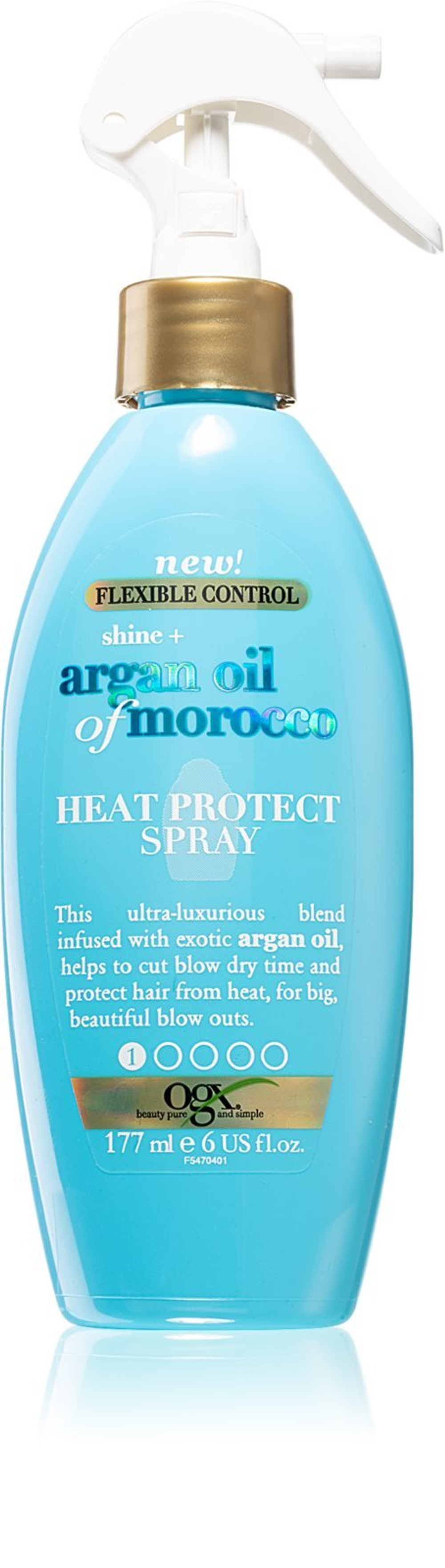 OGX Argan Oil Of Morocco - защитный спрей, ускоряющий высыхание волос /   177  ml  / GTIN 3574661547046
