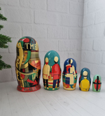 Матрешка 5м 18см Кандинский-Малевич