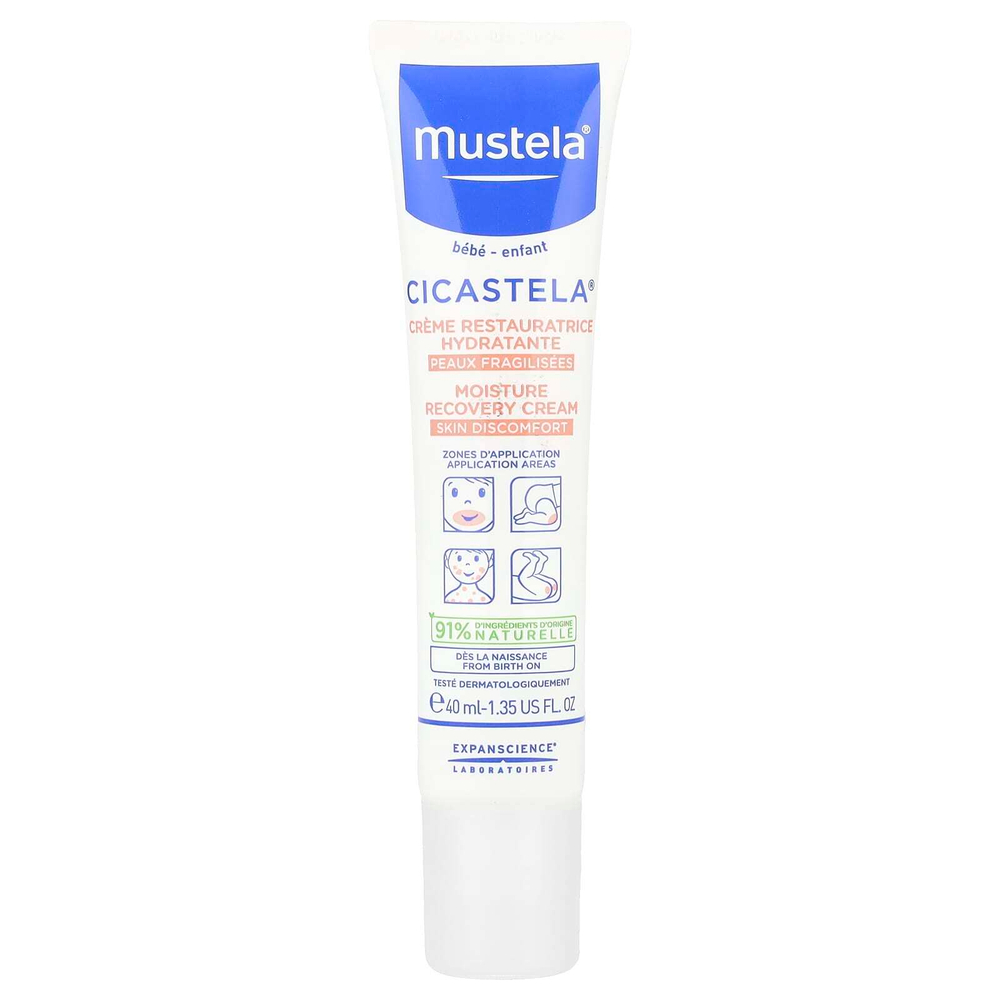 Mustela, Увлажняющий восстанавливающий крем Cicastela, 40 мл (1,35 жидк. унц.)