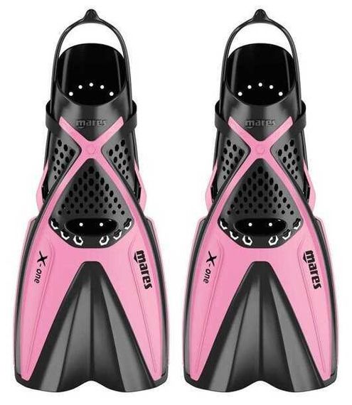 Ласты регулируемые Mares X-One JR черный/розовый