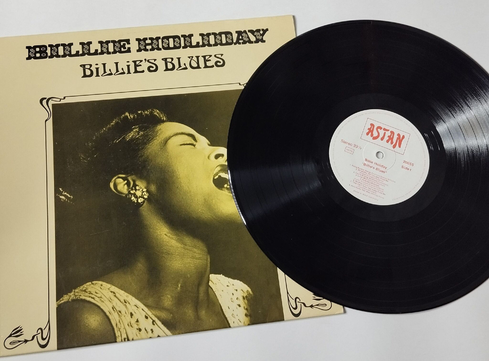 Винтажная виниловая пластинка LP Billie Holiday Blues (Germany 1984)