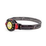 Фонарь налобный "СИБИРСКИЙ СЛЕДОПЫТ-FLASH", 1 LED+1 СОВ, аккум.1x1200mAh