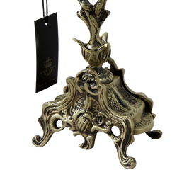 Bello De Bronze Каминные часы с маятником с канделябрами "Лето", "антик"