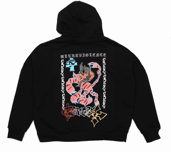 Худи Zip Рыцарь черное - фото 2