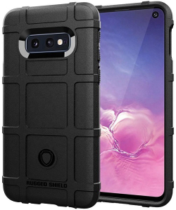 Чехол для Samsung Galaxy S10e цвет Black (черный), серия Armor от Caseport