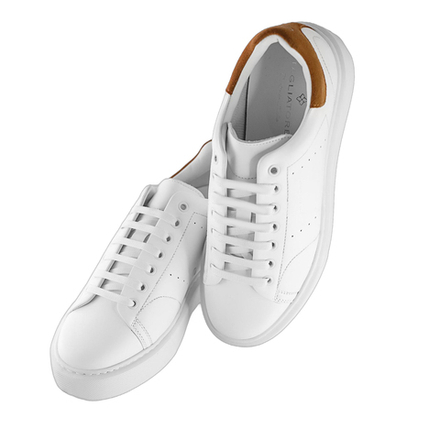 TAGLIATORE кроссовки - белый/коричневый