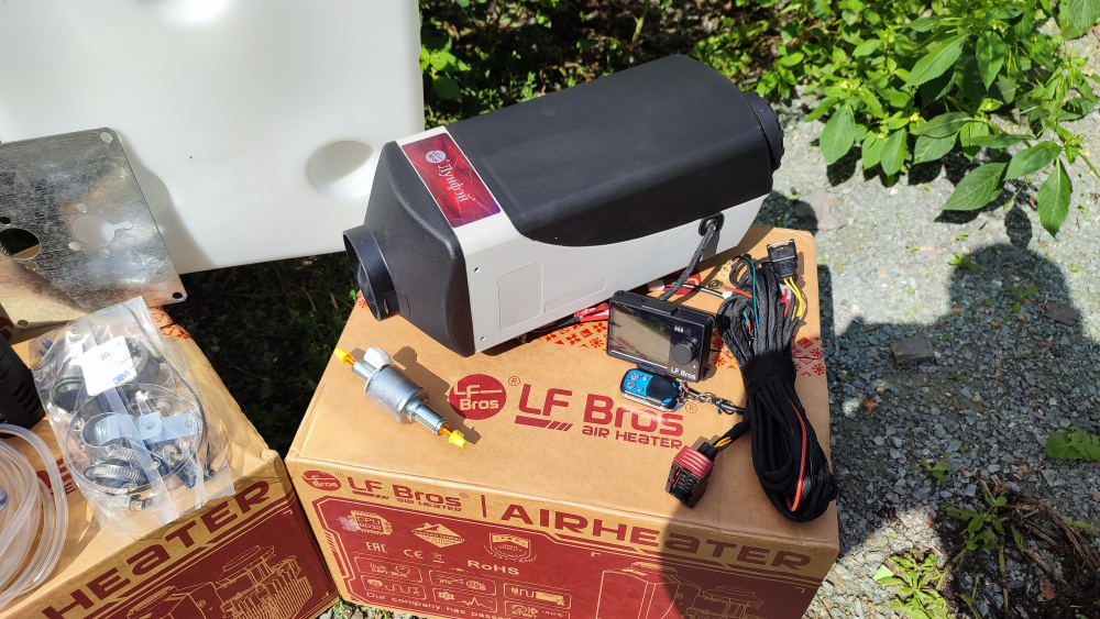 Автономный отопитель LF Bros 5 кВт 24 в PRO