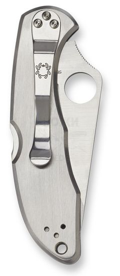 Складной нож Spyderco Delica 2 C11P c клинком из стали VG-10, рукоять Stainless Steel
