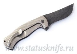 Нож Les George Hydra Damascus Full Customфотография - 4