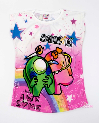 футболка 3 D AMONG US парочка 3446