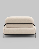 Диван Стоун new ткань букле молочный