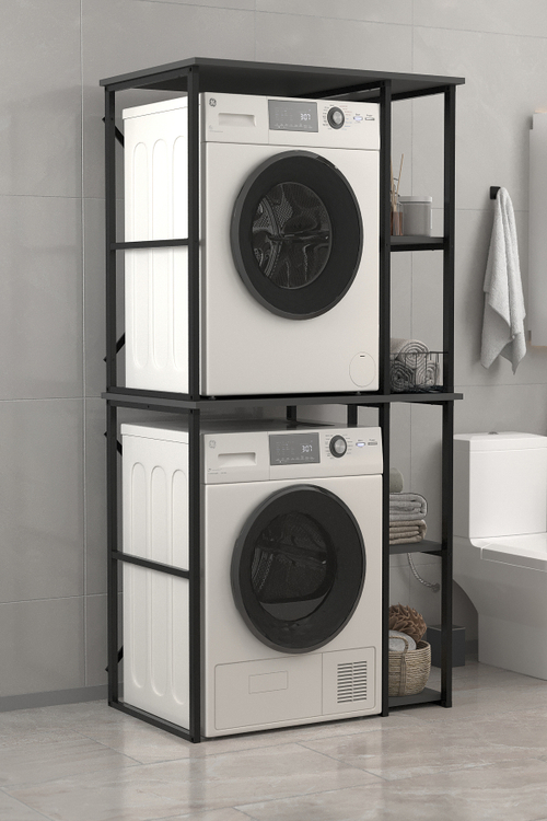 Стеллаж для ванной комнаты MISRA - антрацит