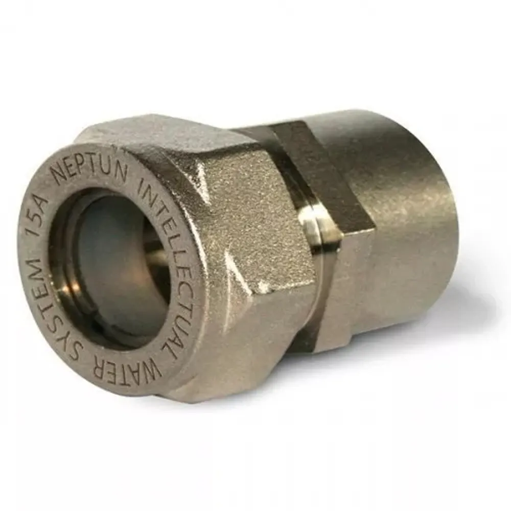 Муфта 15А*1/2" вн. Никель