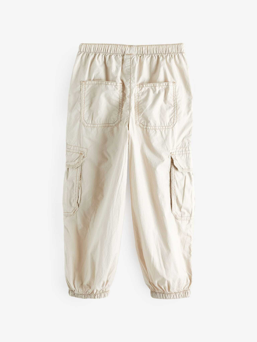 Брюки карго для девочки Next N31-205, Молочный