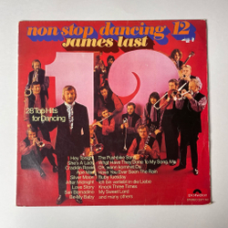 Винтажная виниловая пластинка LP James Last Джеймс Ласт Non Stop Dancing 12 (Germany 1971)
