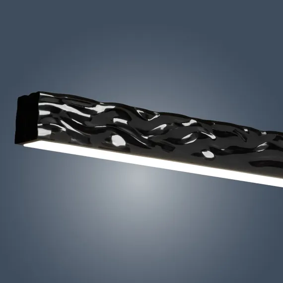 Подвесной светильник Eternity длина 150 см, серебристый