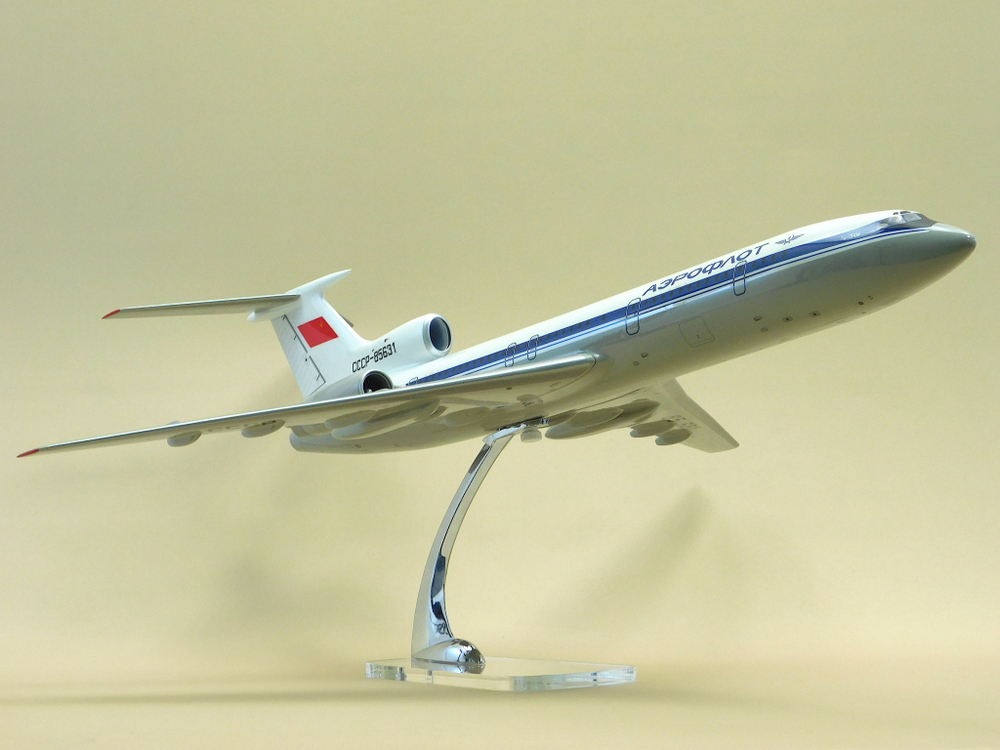 Модель самолета Ту-154М (М1:72, Аэрофлот СССР-85631)