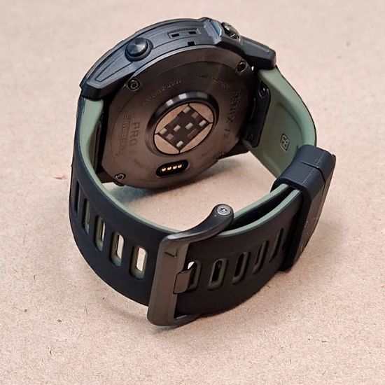 Ремешок силиконовый двухцветный 26 мм для Garmin Fenix 7x/6x/5x/5x plus/3, Descent, Tactix, Enduro, D2,  Instinct 2X