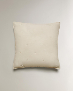 Zara Home наволочка декоративная из полиэстера, бежевый, 50x50 см