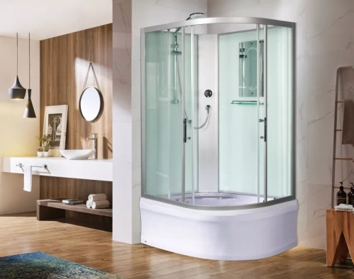 Душевая кабина WeltWasser (ВельтВассер) Halle 1201 L, с высоким поддоном, 120x90x217