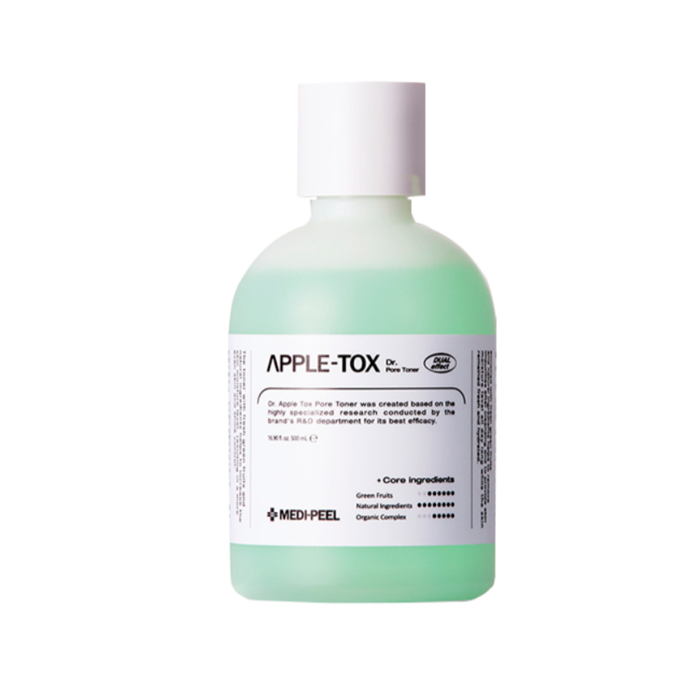 Тонер-пилинг для лица с ферментированными экстрактами MEDI-PEEL Apple-Tox Dr.Pore Toner 500 мл