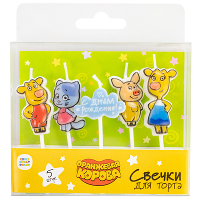 Свечи Оранжевая корова