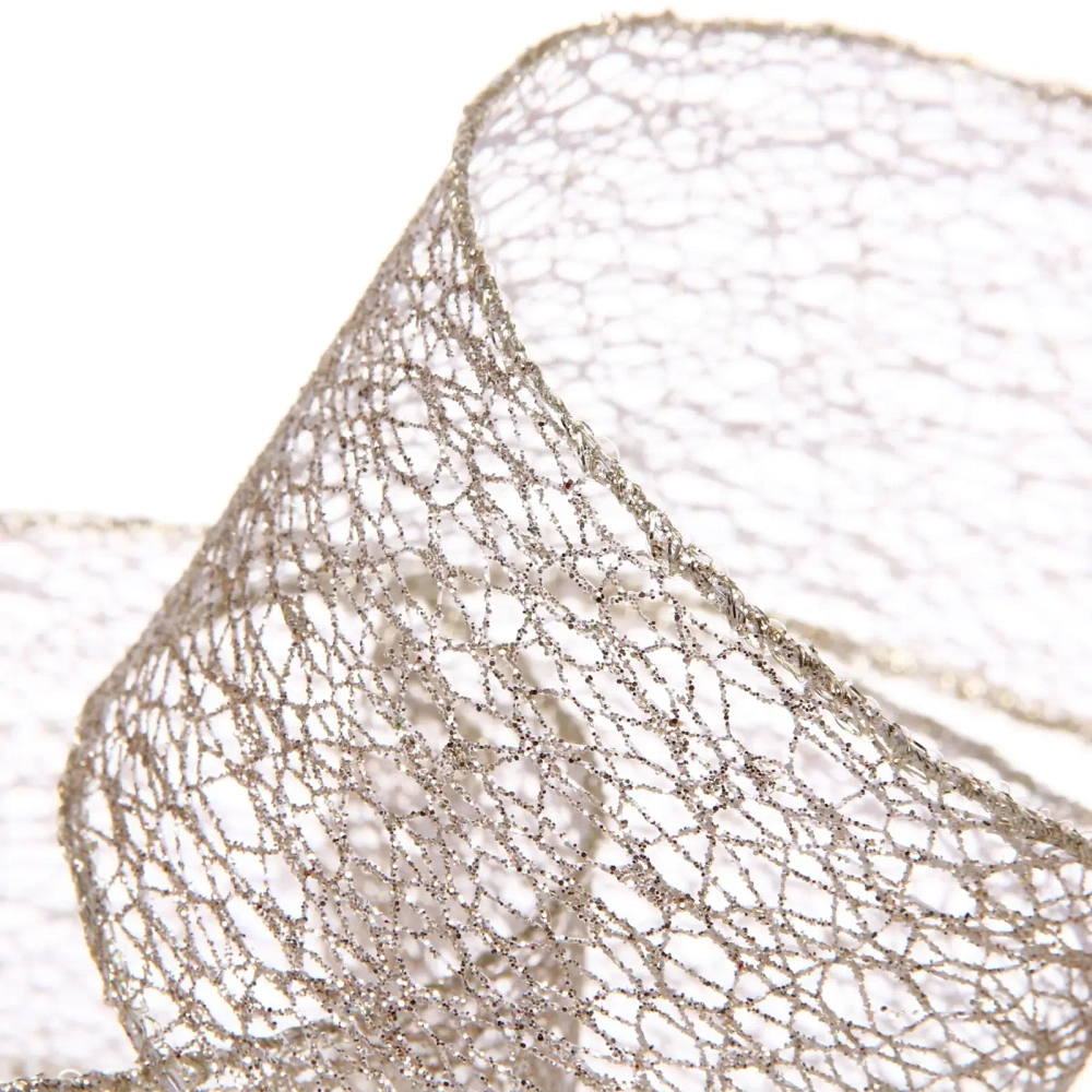 Лента для декорирования «Сказка» 6,3 см, 2,7 м, Шампань