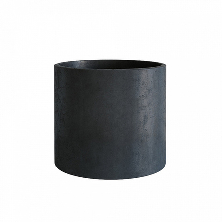 Кашпо CYLINDER CHARCOAL D45 H45