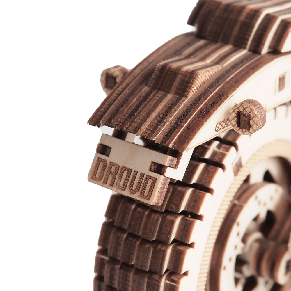 Деревянный конструктор Мотоцикл Гроза дорог (DROVO)