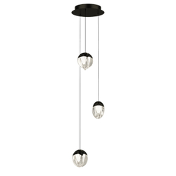 Подвесной светильник MD24001033-3A black/clear