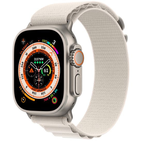 Умные часы Apple Watch Ultra 49mm Titanium Alpine Loop Сияющая звезда