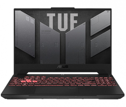 Ноутбук ASUS TUF Gaming A15 FA507RE-HN054 (90NR08Y2-M003B0) Core AMD R7-6800HS/8Gb/512GB SSD/15.6 FHD IPS 144Hz / GeForce RTX3050Ti 4Gb/WiFi/BT/Cam/Illum RGB KB/no OS/2.0Kg/Jaeger Gray