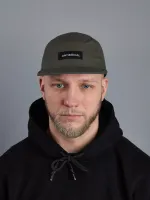 Кепка Antisocial 5 panel patch Хаки