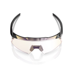 Спортивные очки 100% AEROCRAFT Gloss Black - Purple Mirror Photochromic Lens