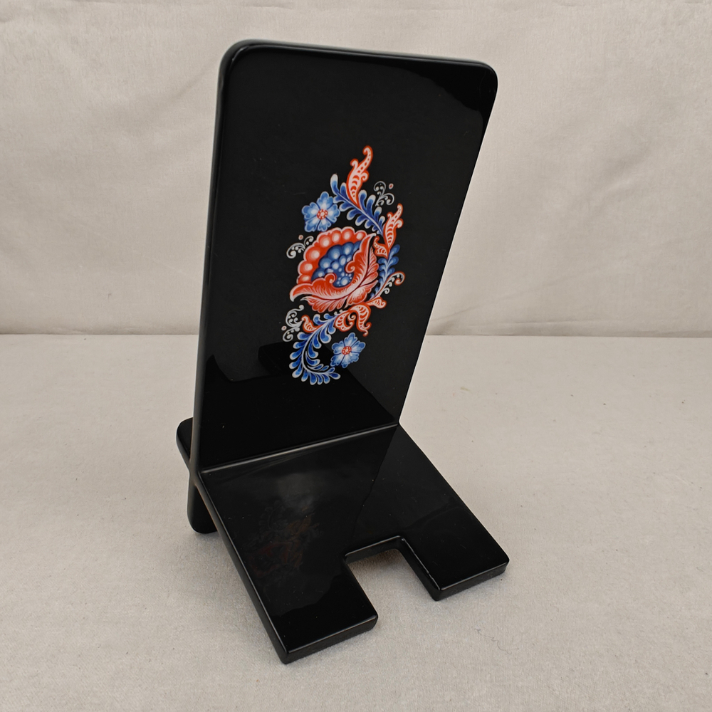 Сувенирная подставка для телефона с росписью Палех "Русские мотивы"