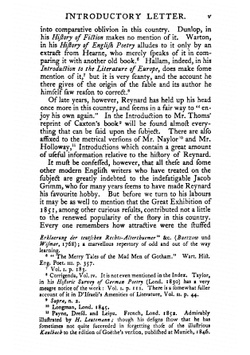 Reynard the Fox. After the German Version of Goethe | Johann Wolfgang von Goethe