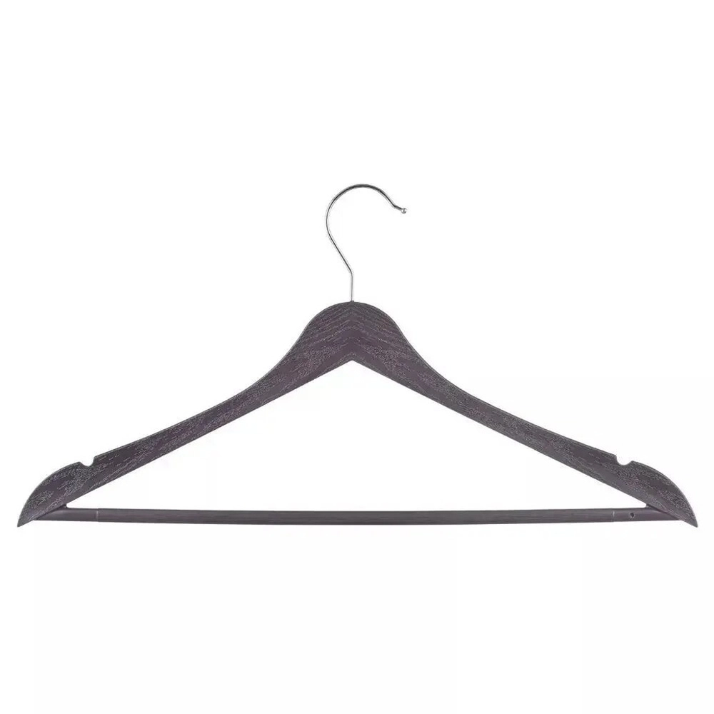 Вешалка для одежды Wood с металлическим поворотным крючком р.48-50, Коричневый