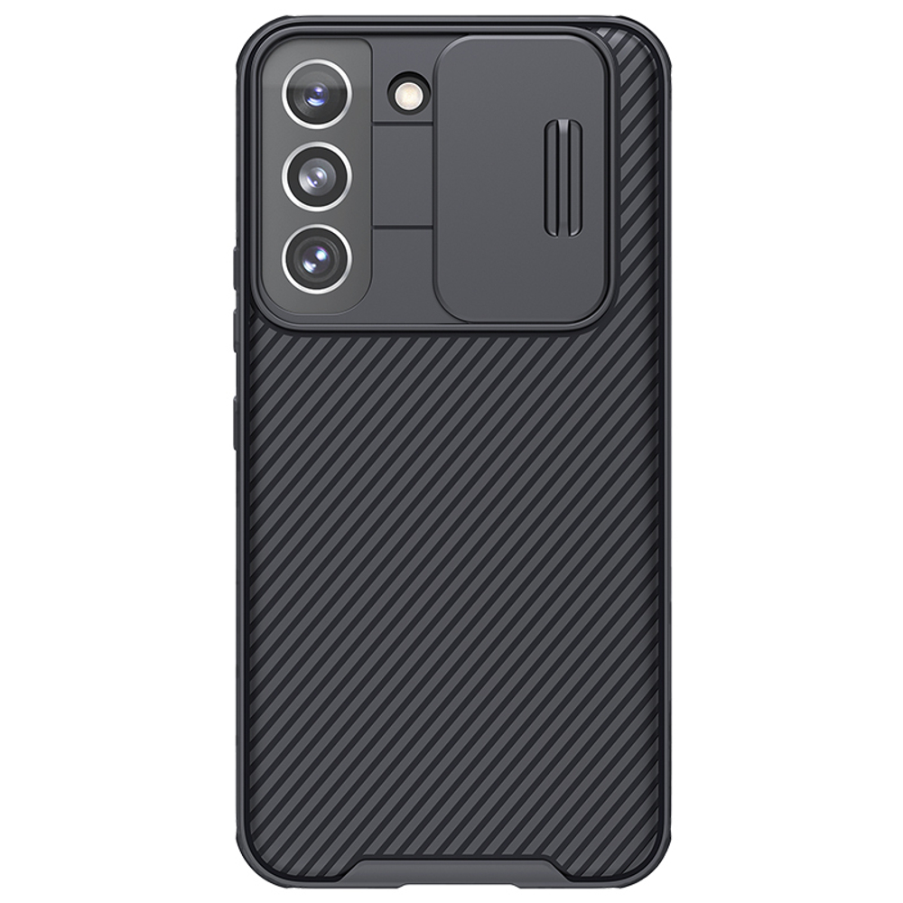 ? Чехол усиленный для смартфона Samsung Galaxy S22 от Nillkin, серия  CamShield Pro Case, с сдвижной крышкой для камеры - купить по отличной цене  ? в интернет магазине caseport в Москве и СПб